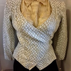 Giorgio Armani Stretchy Wrap Top